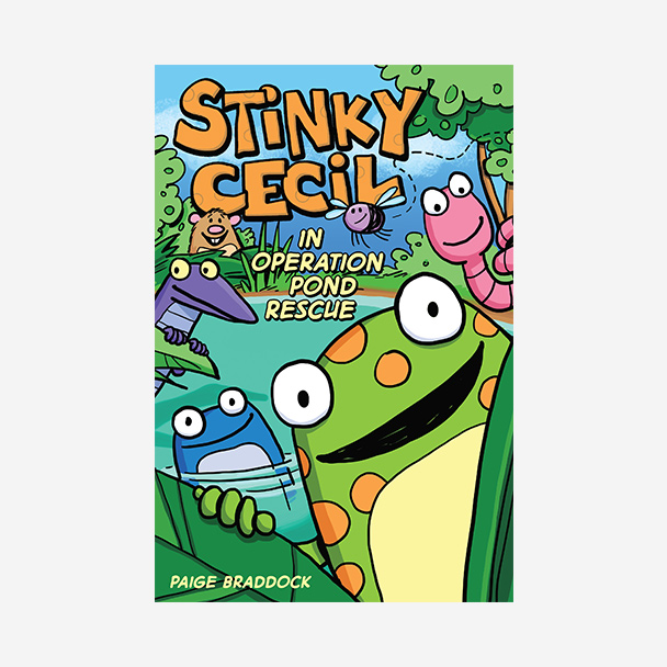 Stinky Cecil Operation Pond Rescue book cover