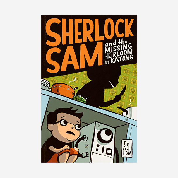 Sherlock Sam and the Missing Heirloom in Katong book cover