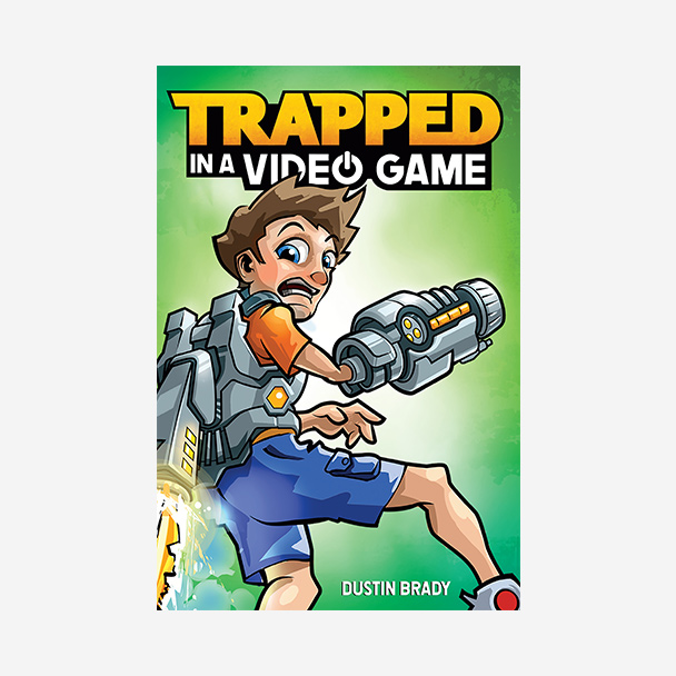 Trapped in a Video Game book one cover