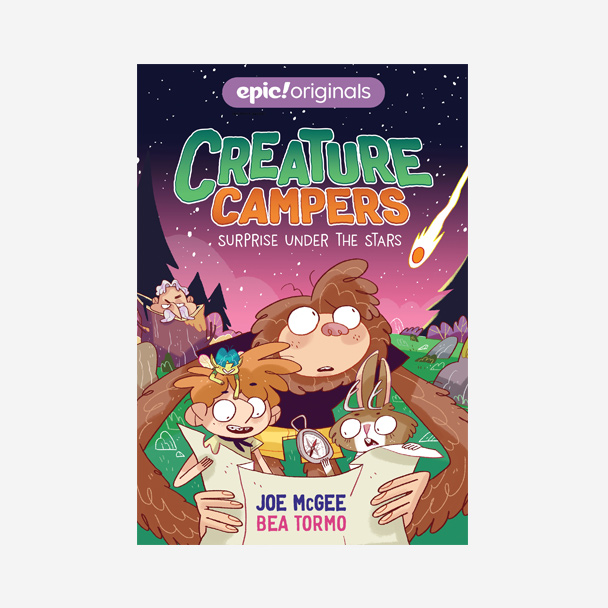 Creature Campers: Surprise Under the Stars cover