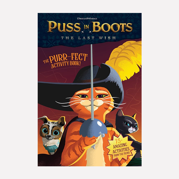 Puss In Boots Activity Book WP